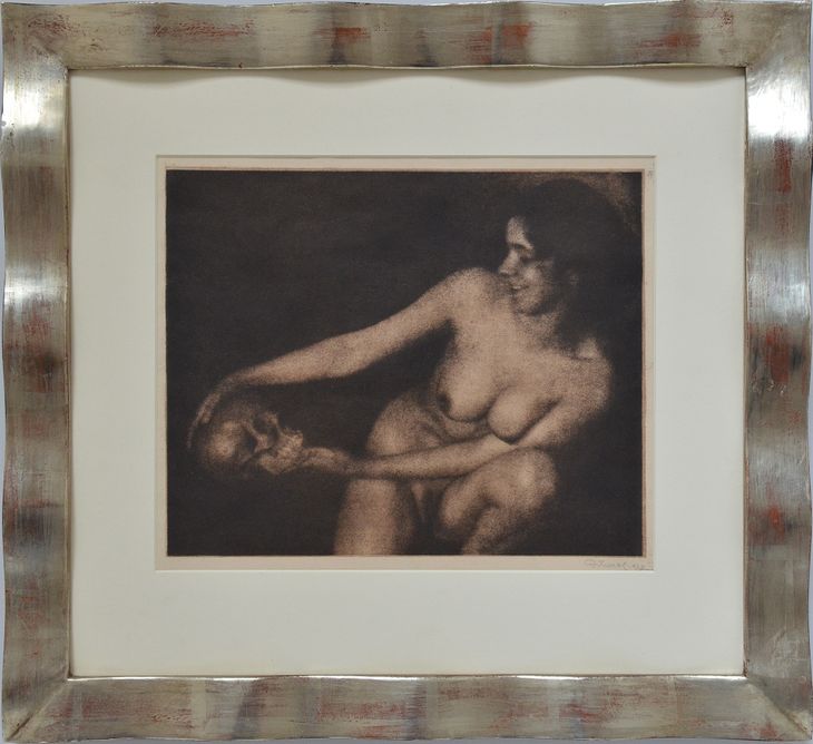 Smích (Žena s lebkou) (Salome) - 1